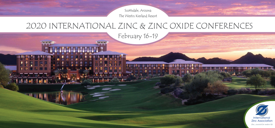 2020 International Zinc & Zinc Oxide Conferences