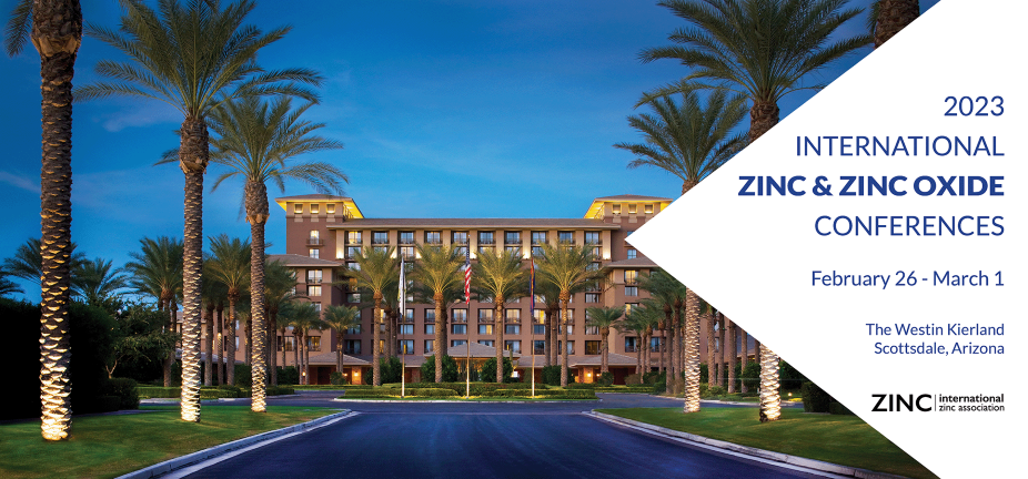 2023 International Zinc & Zinc Oxide Conferences