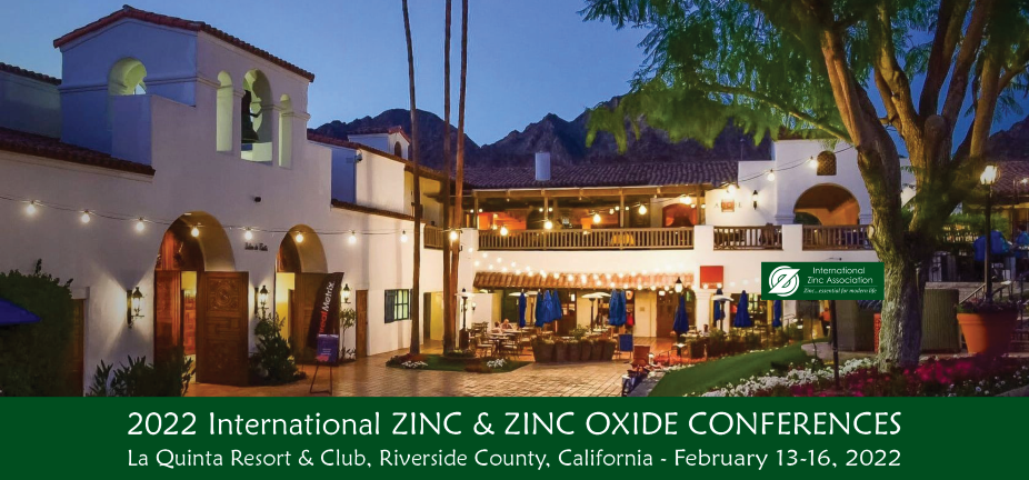 2022 International Zinc & Zinc Oxide Conferences