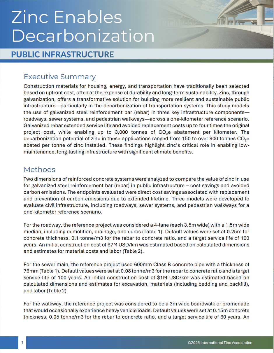 ZINC Public Infrastructure Report 2025