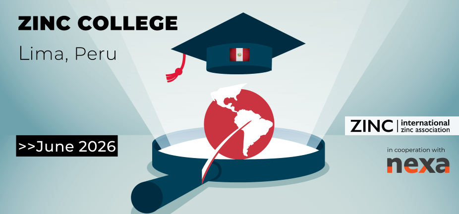 Zinc College 2026 banner-REV 926px Upcoming Events - 2026 International Zinc & Zinc Oxide Conferences