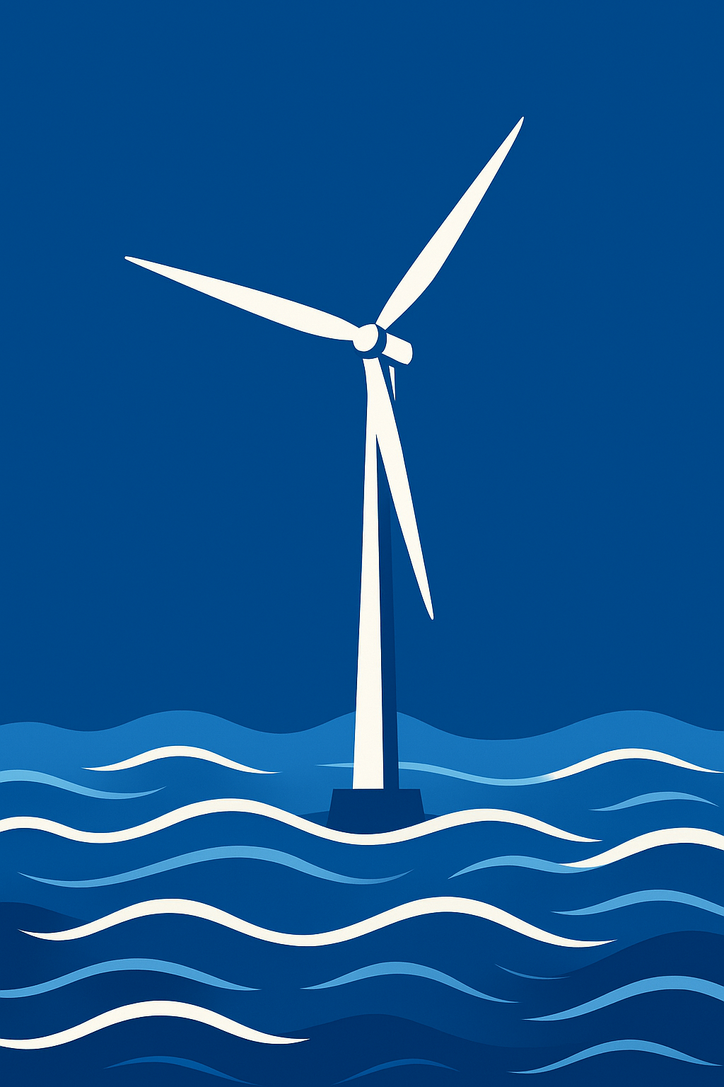 Zinc Wind Turbine Icon