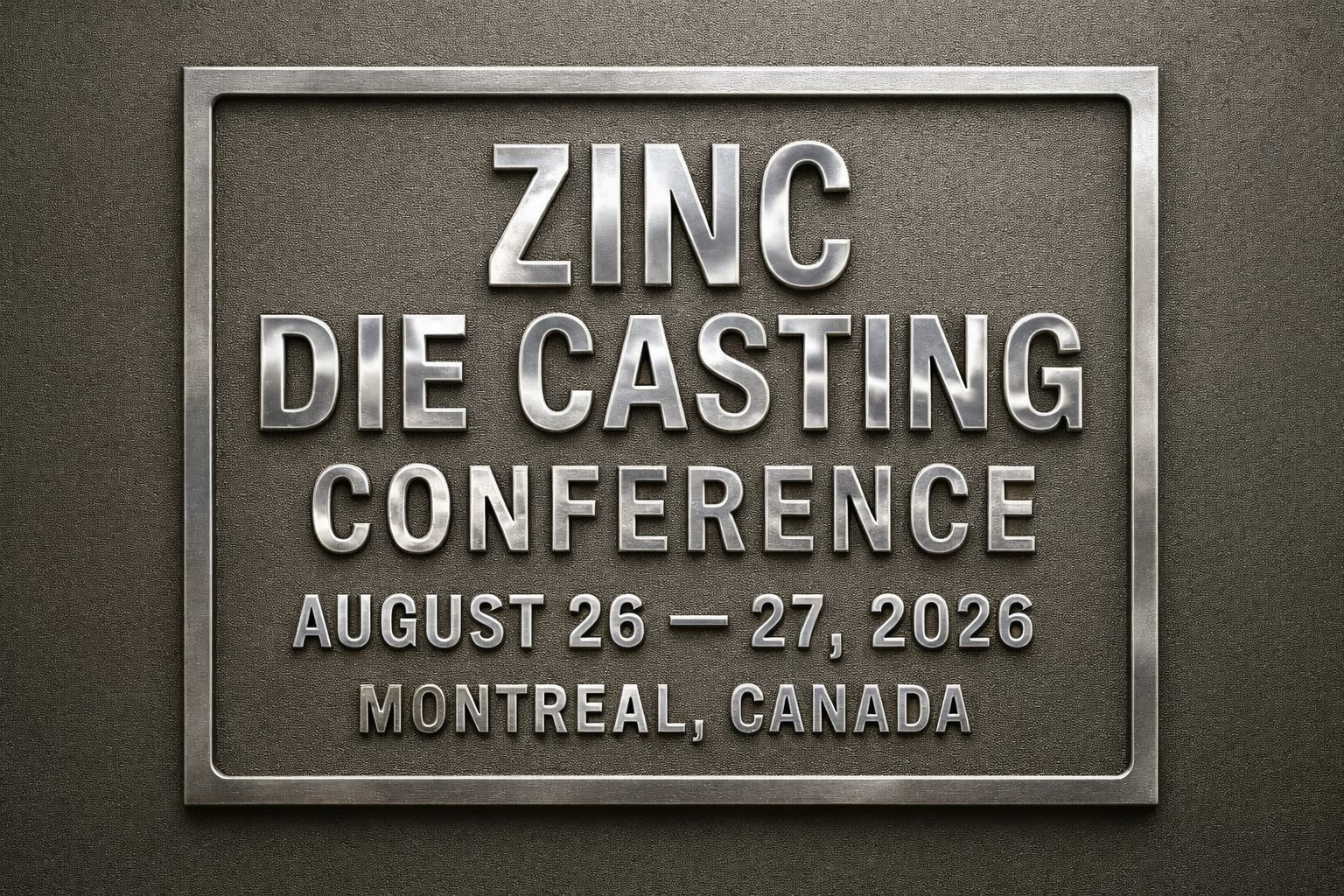 Upcoming Events - 2026 International Zinc & Zinc Oxide Conferences