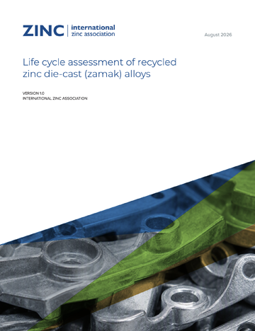 LCA Recyled Zinc Die Casting Alloys